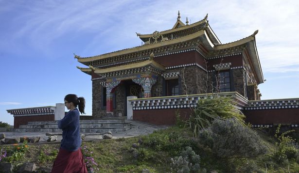 El templo budista de Minas