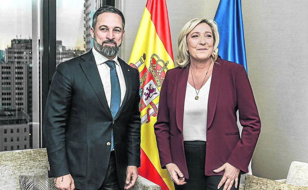 Santiago Abascal y Marine Le Pen
