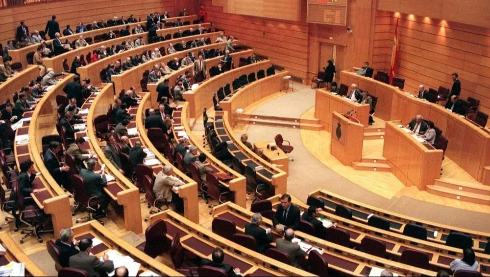 Vista general del pleno del Senado