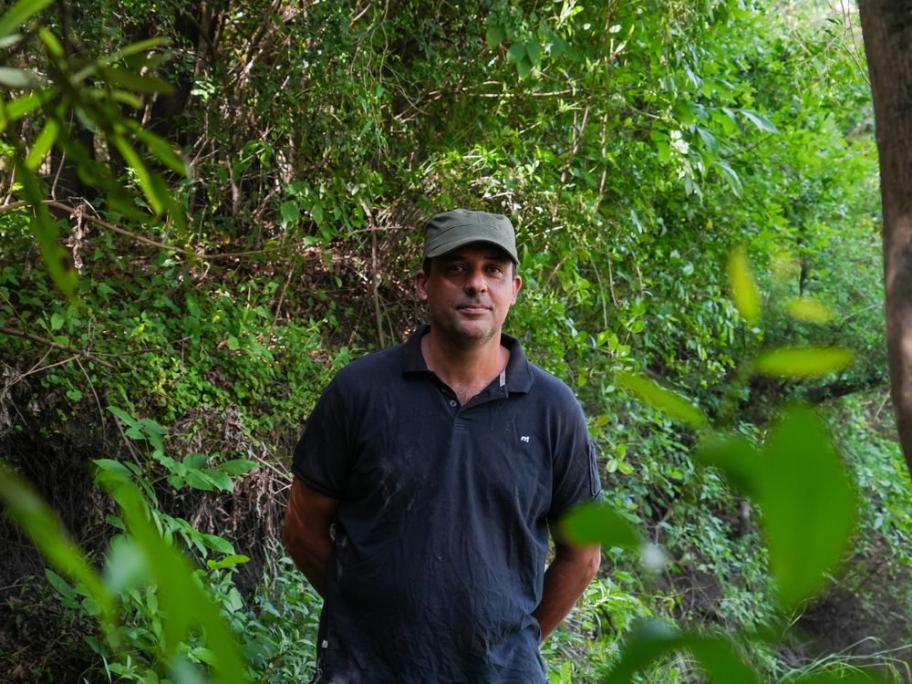 Pablo Puime, productor lechero de Mendoza Chico.