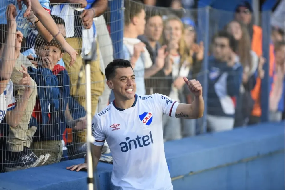 Diego Rodríguez, al final del partido