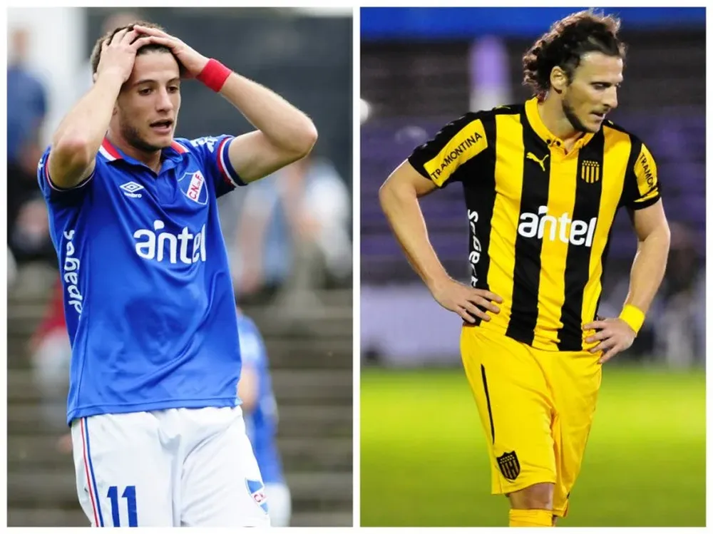 Leandro Barcia y Diego Forlán, derrotados en canchas chicas