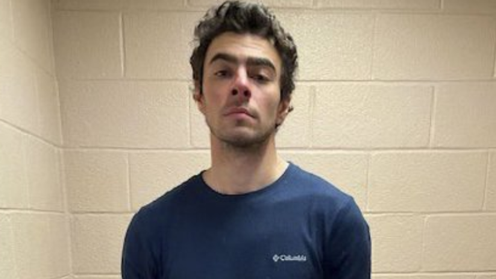 Luigi Mangione tras ser detenido.