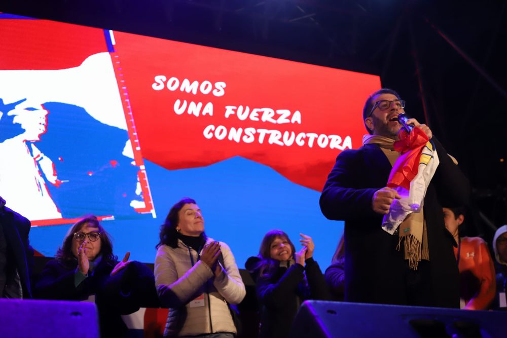 El presidente del Frente Amplio, Fernando Pereira