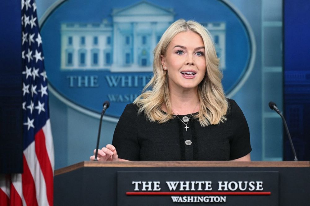 Karoline Leavitt - 28-8-25 - AFP