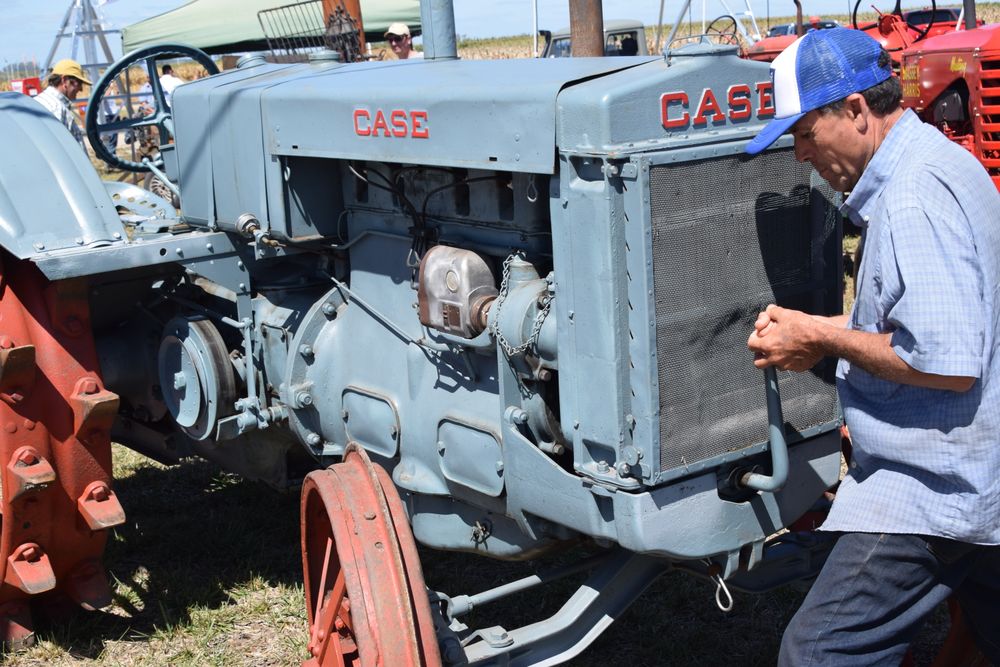 Expoactiva: convivencia de nuevas tecnologías con maquinaria agrícola histórica.