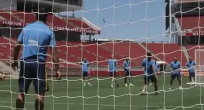 Suárez se destacó como arquero