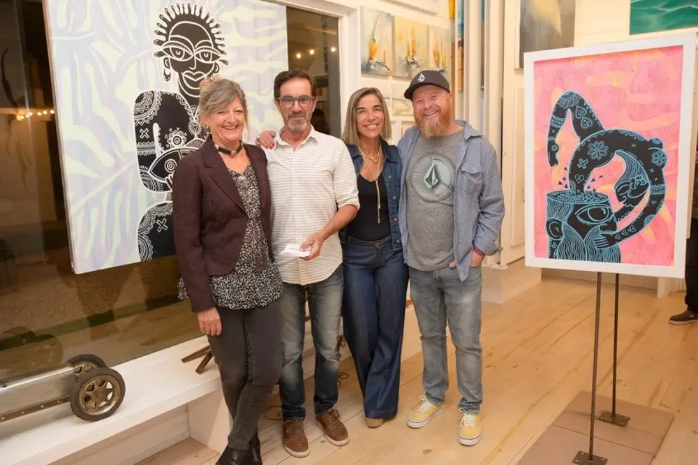 Silvia Zumarán, Miguel Zerebny, Victoria Uzal y Eduardo Bolioli