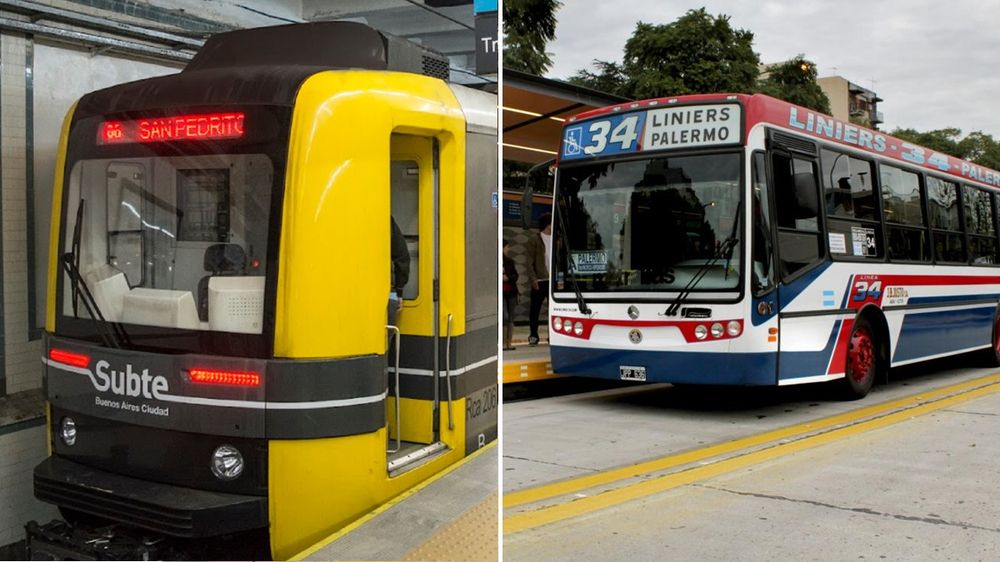 SUBTE COLECTIVO GRATIS