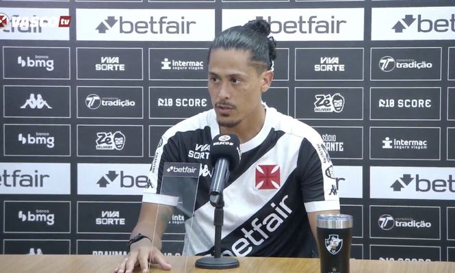 El uruguayo Mauricio Lemos habló en la presentación en su nuevo club, Vasco Da Gama de Brasil