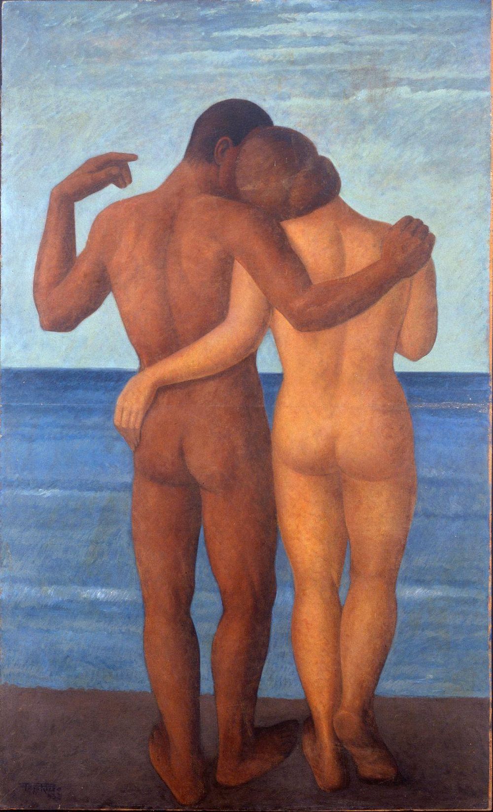 "Adán y Eva", de Pippo Rizzo, 1932.