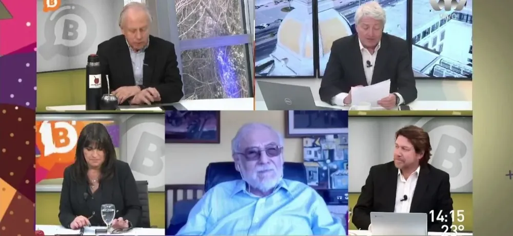 Captura de pantalla del día del cruce entre Silva y Rowinsky