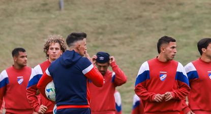 Primera práctica de Pablo Peirano en Nacional