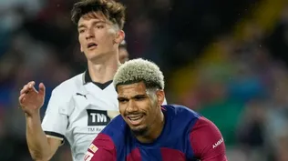 Araujo se lamenta ante Valencia