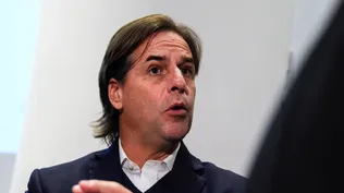 El presidente de la República, Luis Lacalle Pou.