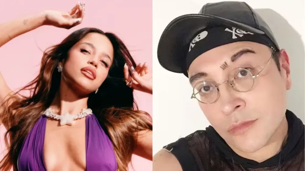 Emilia Mernes y Leo García