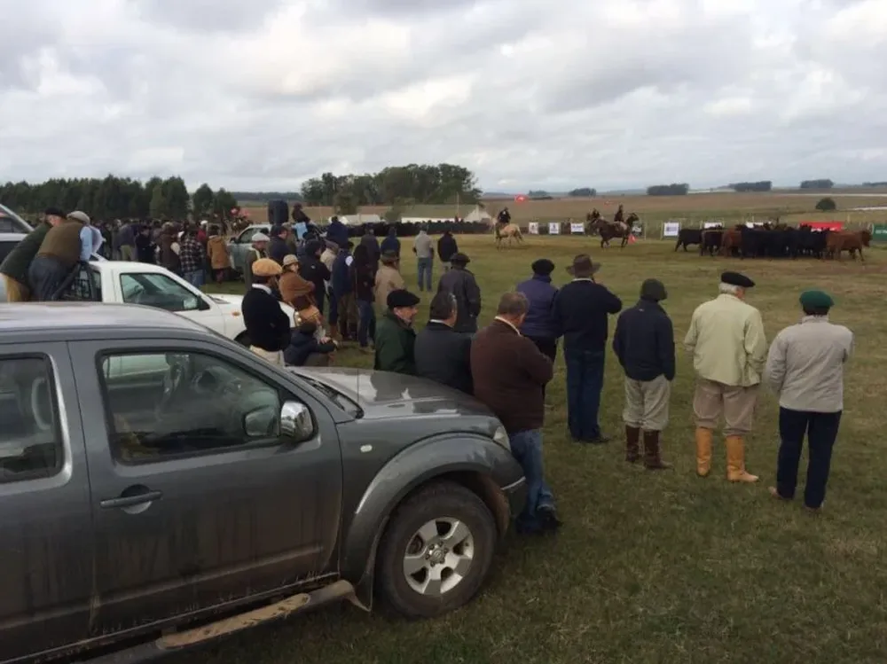 Un momento de la gira Anugus en Herría, Tacuarembó
