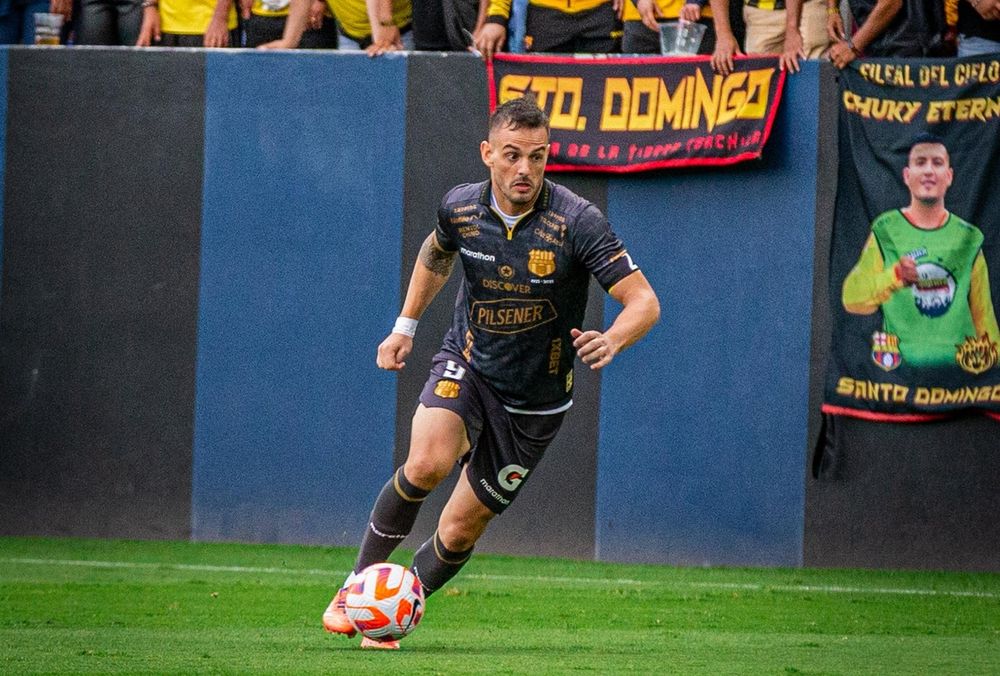 Octavio Rivero en el Barcelona de Ecuador