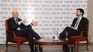 Capurro y Zuasnábar el martes en la actividad del HSBC