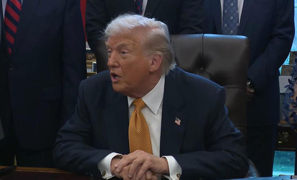 El presidente Donald Trump