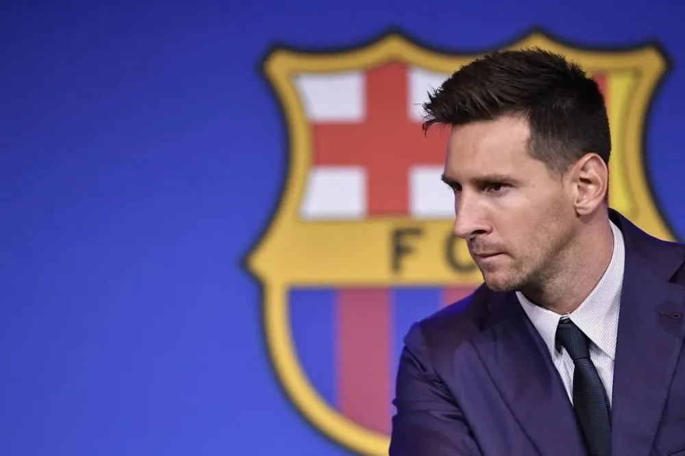 Messi llegó al club español con 13 años