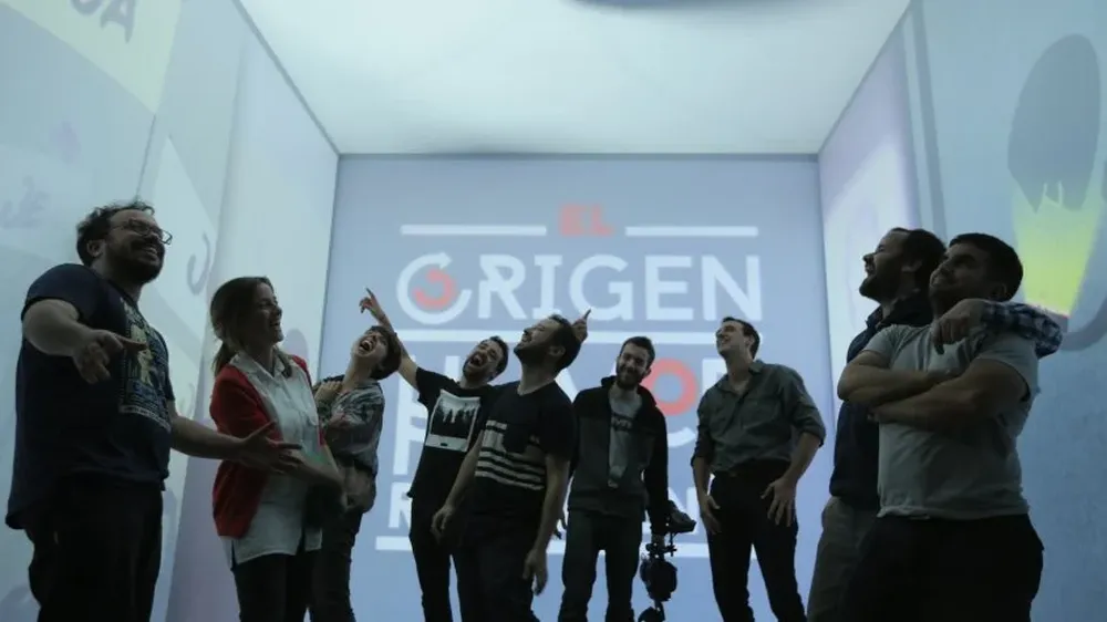 La producción en el backstage de El Origen