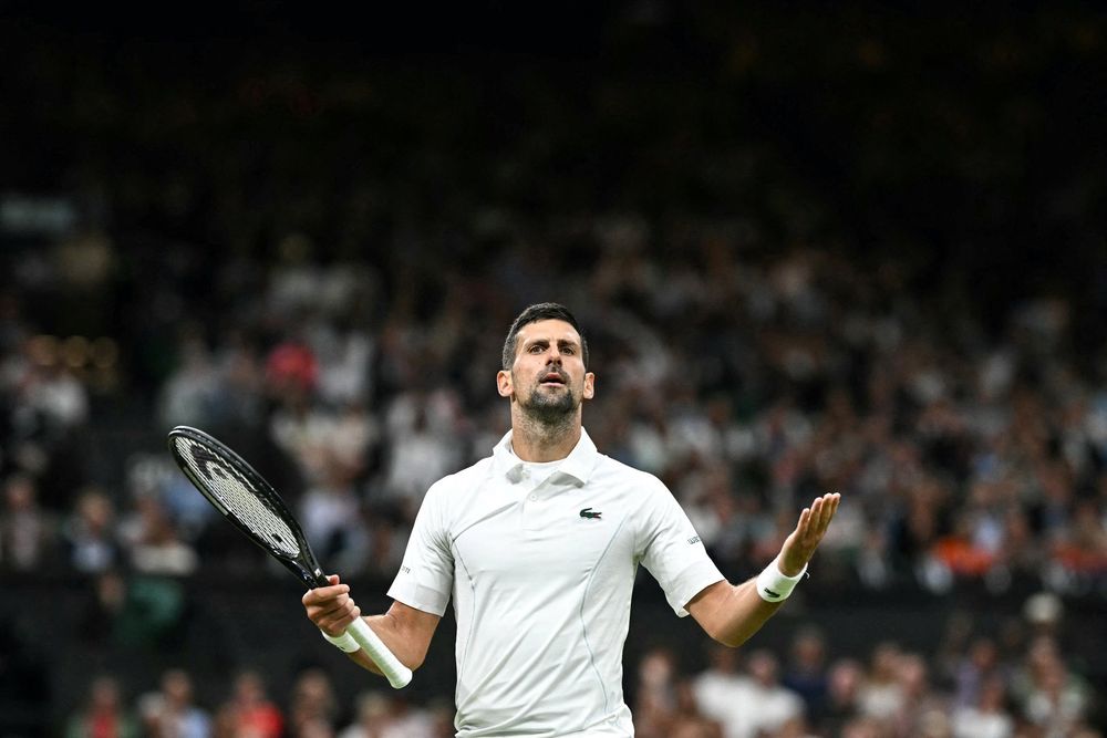 Novak Djokovic, a semifinales.