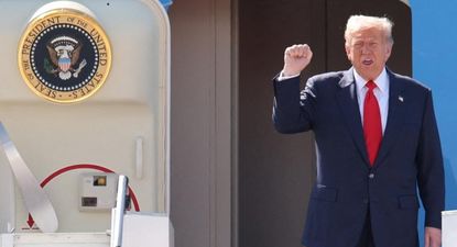 Donald Trump inició su gira asiática en Kuala Lumpur, la capital de Malasia.