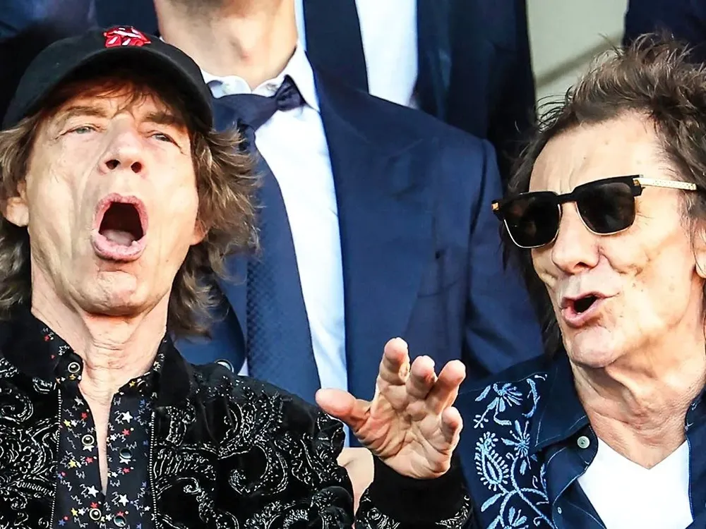 Los Rolling Stones presentes.