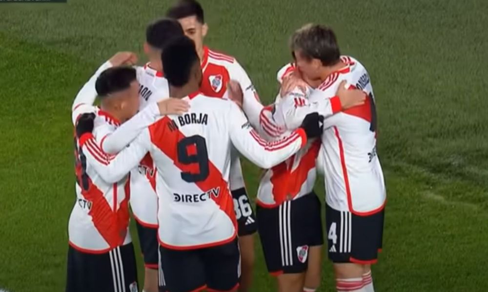 River le ganó a Belgrano 3 a 0.