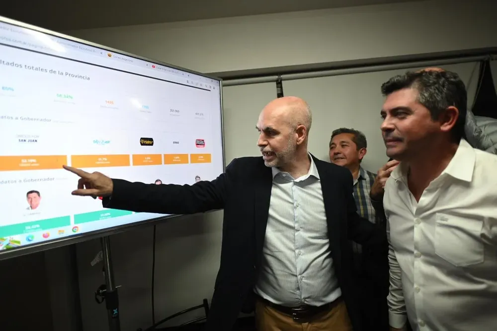 Horacio Rodríguez Larreta en San Juan