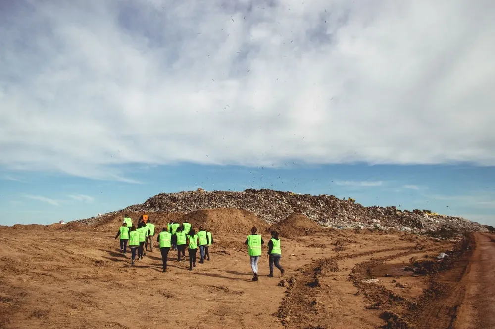 Visita a Relleno Sanitario Felipe Cardozo junto a la empresa Pernod Ricard