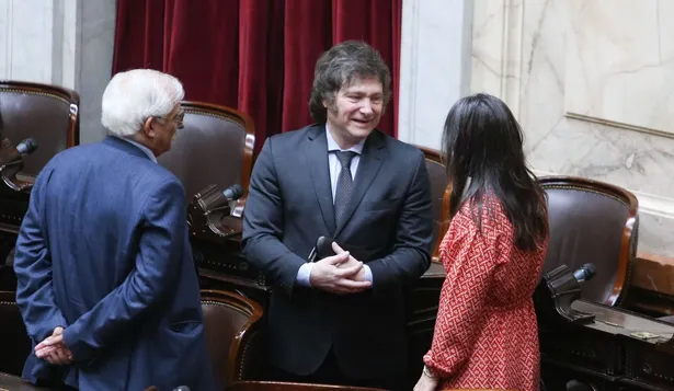 El presidente electo en el Congreso