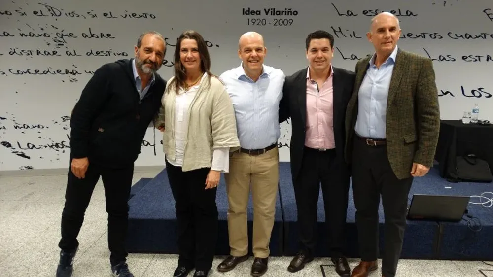 Fabián Jalife, Alejandra Pradere, Alejandro Melamed, Leonardo González y Guillermo Garrone