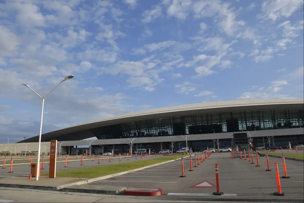 El Aeropuerto Internacional de Carrasco.