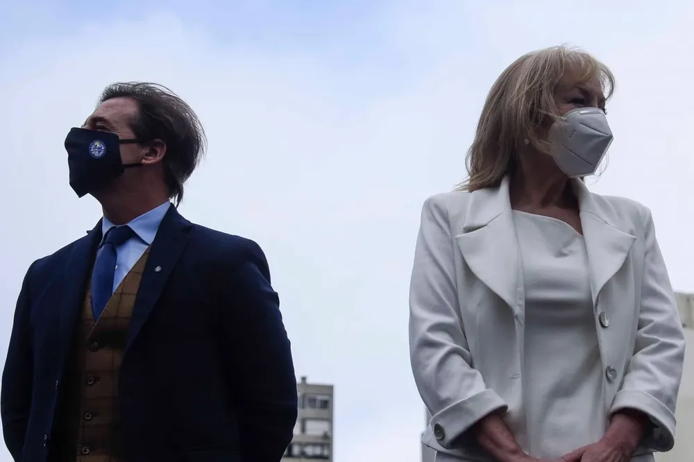 Luis Lacalle Pou y Carolina Cosse, dos caras que han coincidido y discrepado a lo largo de toda la pandemia