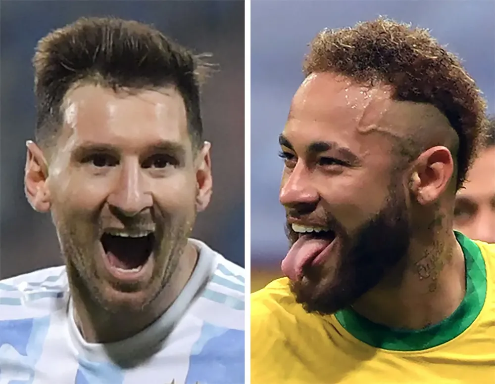 Messi y Neymar