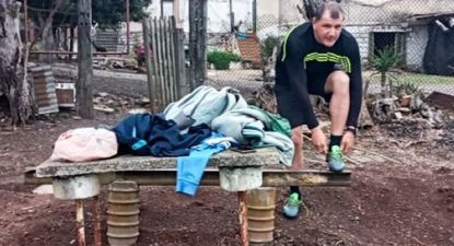 Nelson Olveira en la actualidad; fue parte importante de la historia de Peñarol