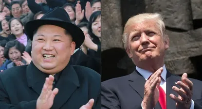 Kim Jong Un, presidente de Corea del Norte, y Donald Trump, presidente de Estados Unidos