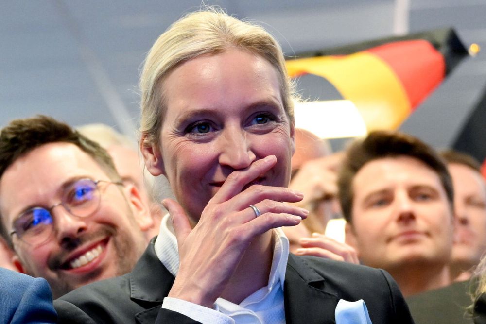La líder de AfD, Alice Weidel