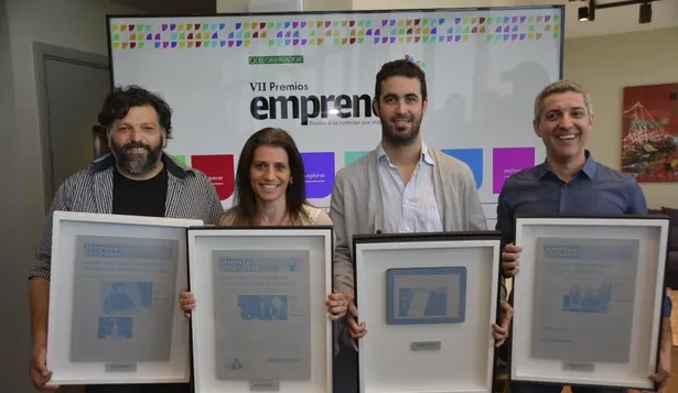 Mariano Mazzolla (Jariola), Anat Rausky (Doctari), Rodrigo Bisensang (Soy Delivery) y Diego Fraga (Sellin)