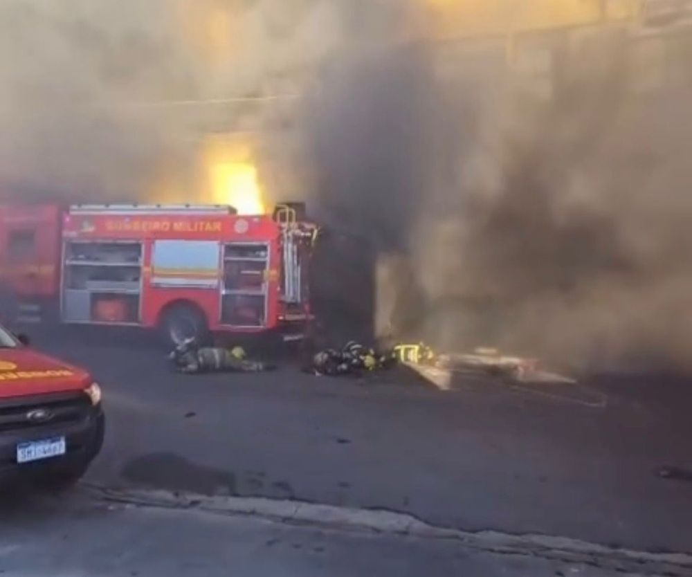 Explosión en supermercado de Santana Do Livramento