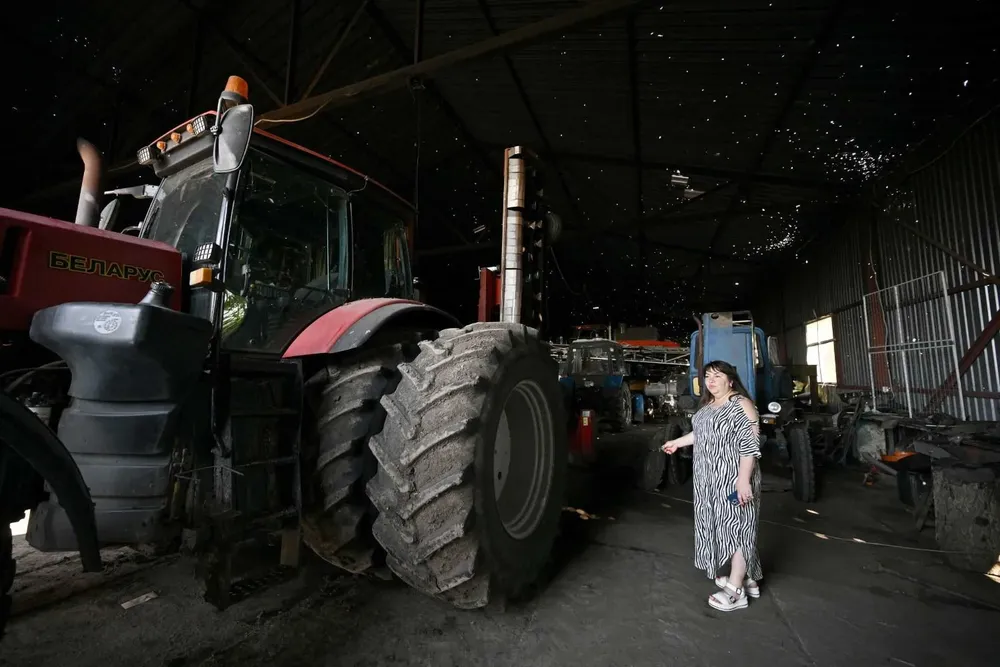 Podrían transferirse los cargamentos de granos desde esos silos por vía terrestre a través de Europa hacia los puertos