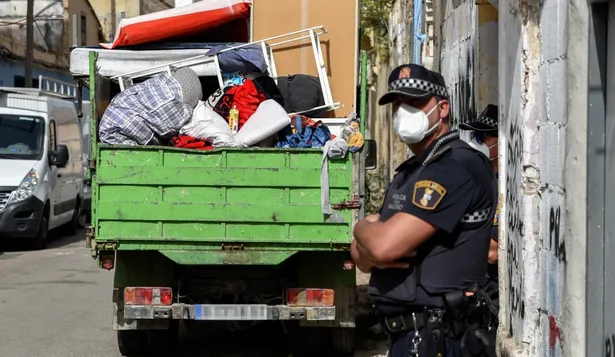 magen de un desahucio en la ciudad de Valencia