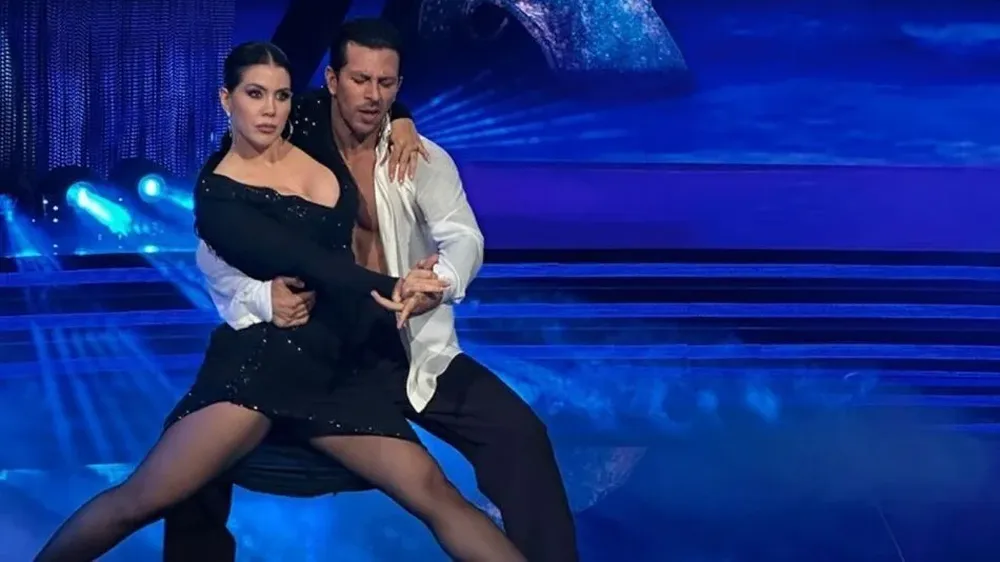 Wanda Nara en el Bailando de Italia