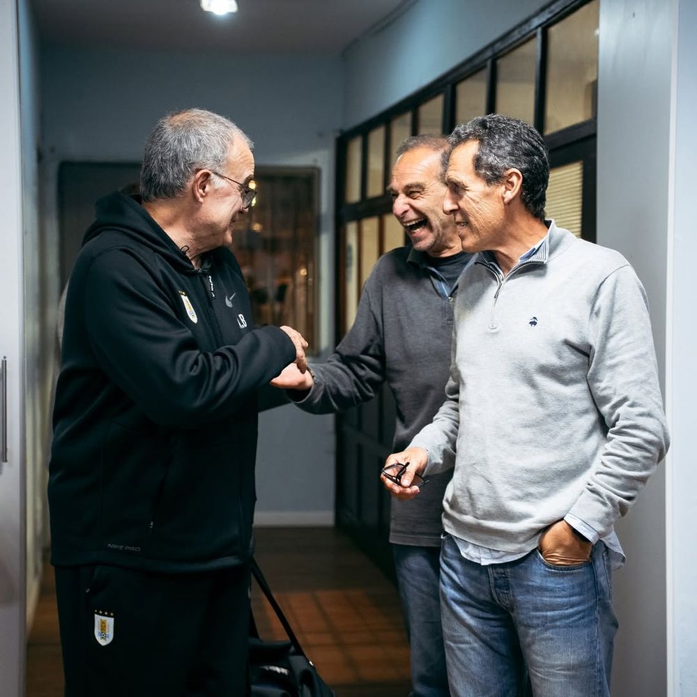 La visita de Marcelo Bielsa a Audef