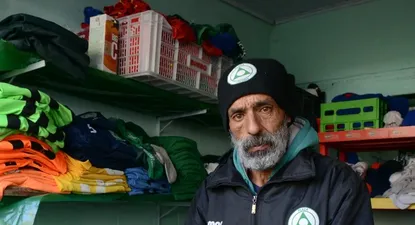 Washington Perdomo, al que los jugadores llaman Tarta o Negro, lleva una vida en Plaza