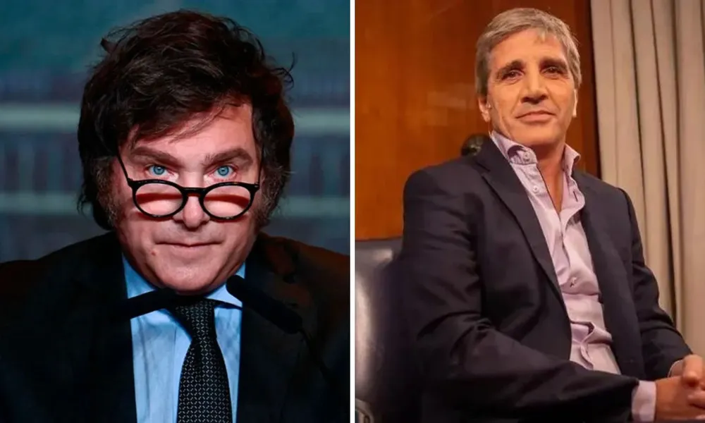 Javier Milei partirá a Los Ángeles y Luis Caputo lo acompañará.