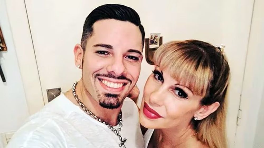 Mónica Farro y su pareja Leandro Herrera
