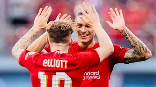 Darwin Núñez vuelve a jugar con Liverpool